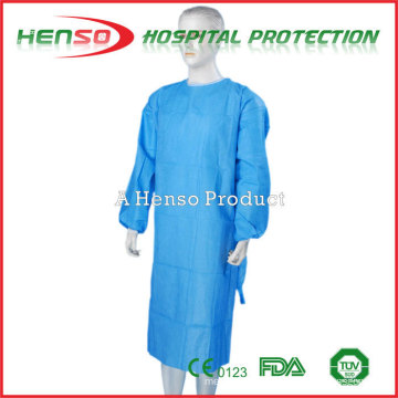 Vestido cirúrgico não tecido tecido médico de HENSO